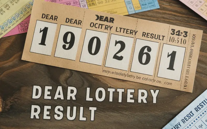 dear lottery result